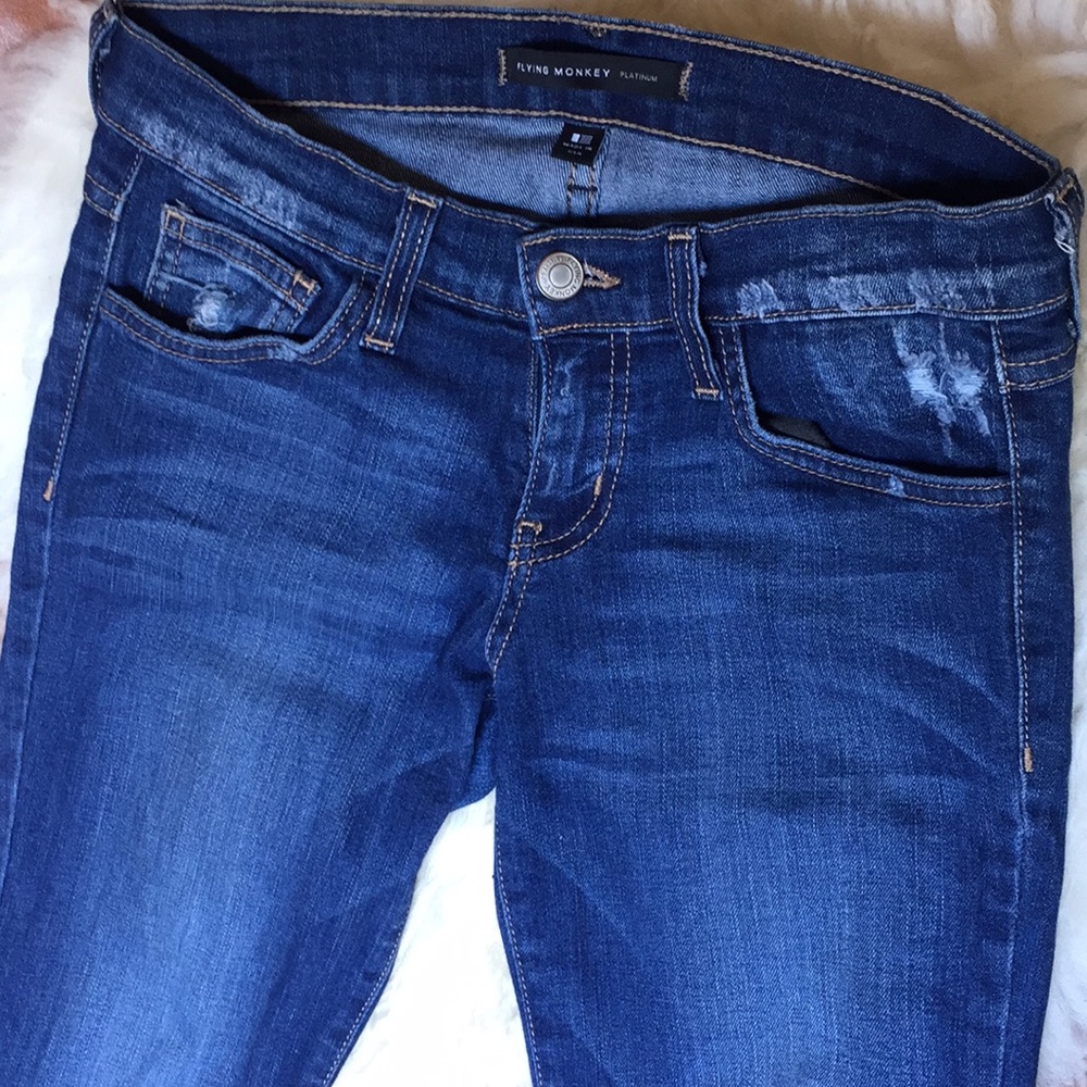 Flying Monkey platinum skinny jeans